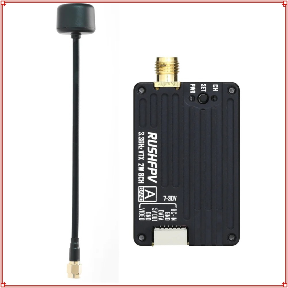 Fpv Drone Vtx - 2026 New RUSHFPV 3.3G 2W VTX