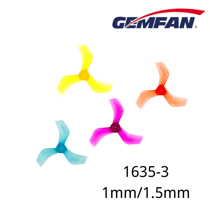 Fpv Drone Propeller - Gemfan 1635 40mm 3-Blade Propeller 8Pairs