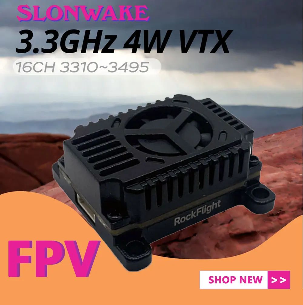 SLONWAKE FPV 3.3G 16CH 4000mW  - Fpv Drone Vtx review and price