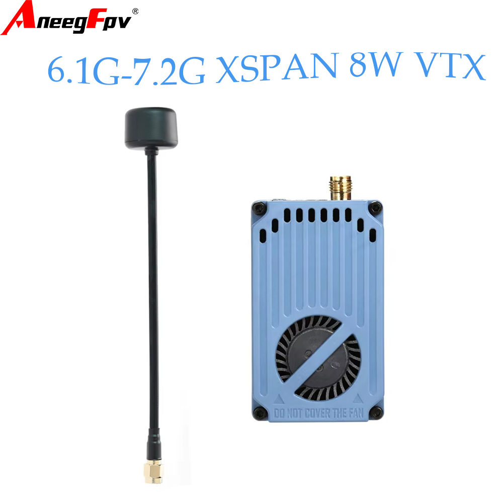RUSHFPV 6.1‑7.2G 8W X61728 VTX - Fpv Drone Vtx review and price