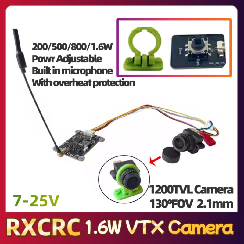 RXCRC 5.8G Module 48CH 1.6W VT - Fpv Drone Vtx review and price