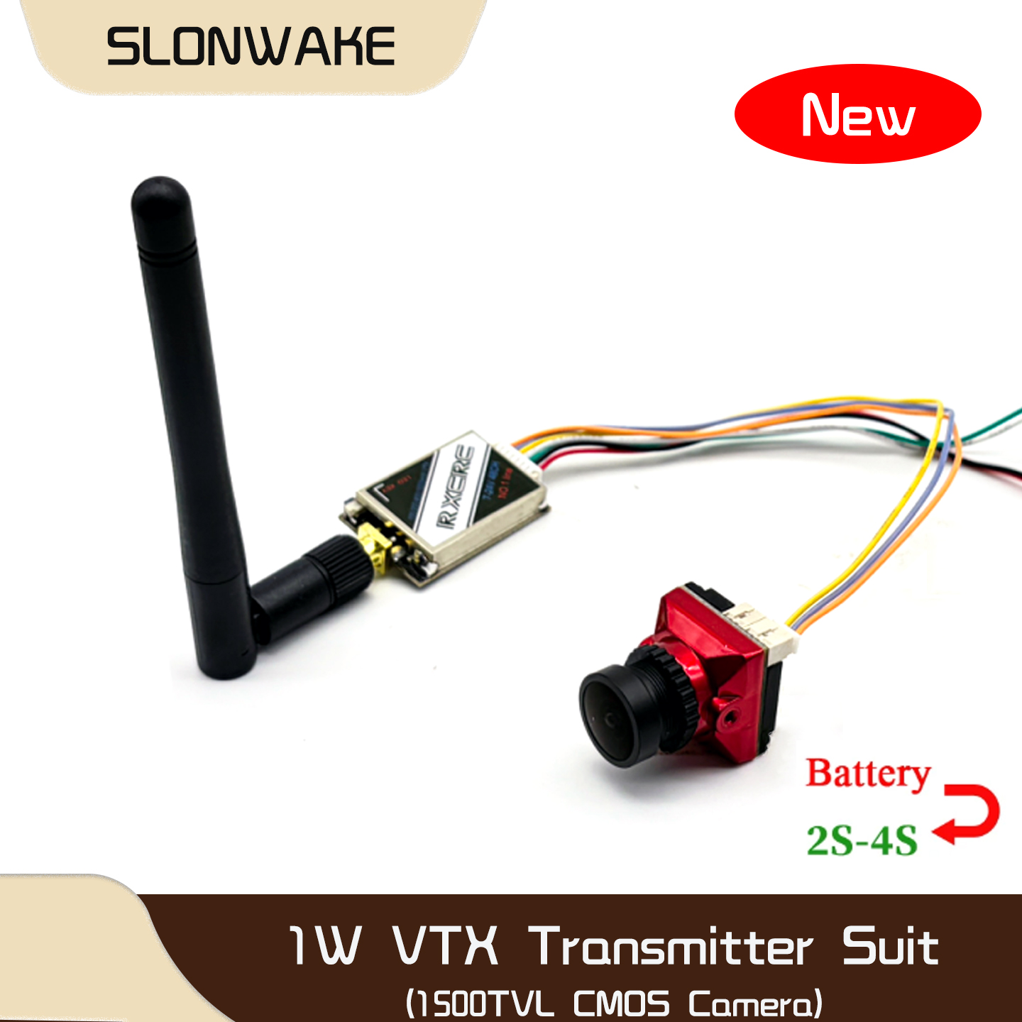 SLONWAKE  5.8G 48CH 1W VTX 100 - Fpv Drone Frame review and price
