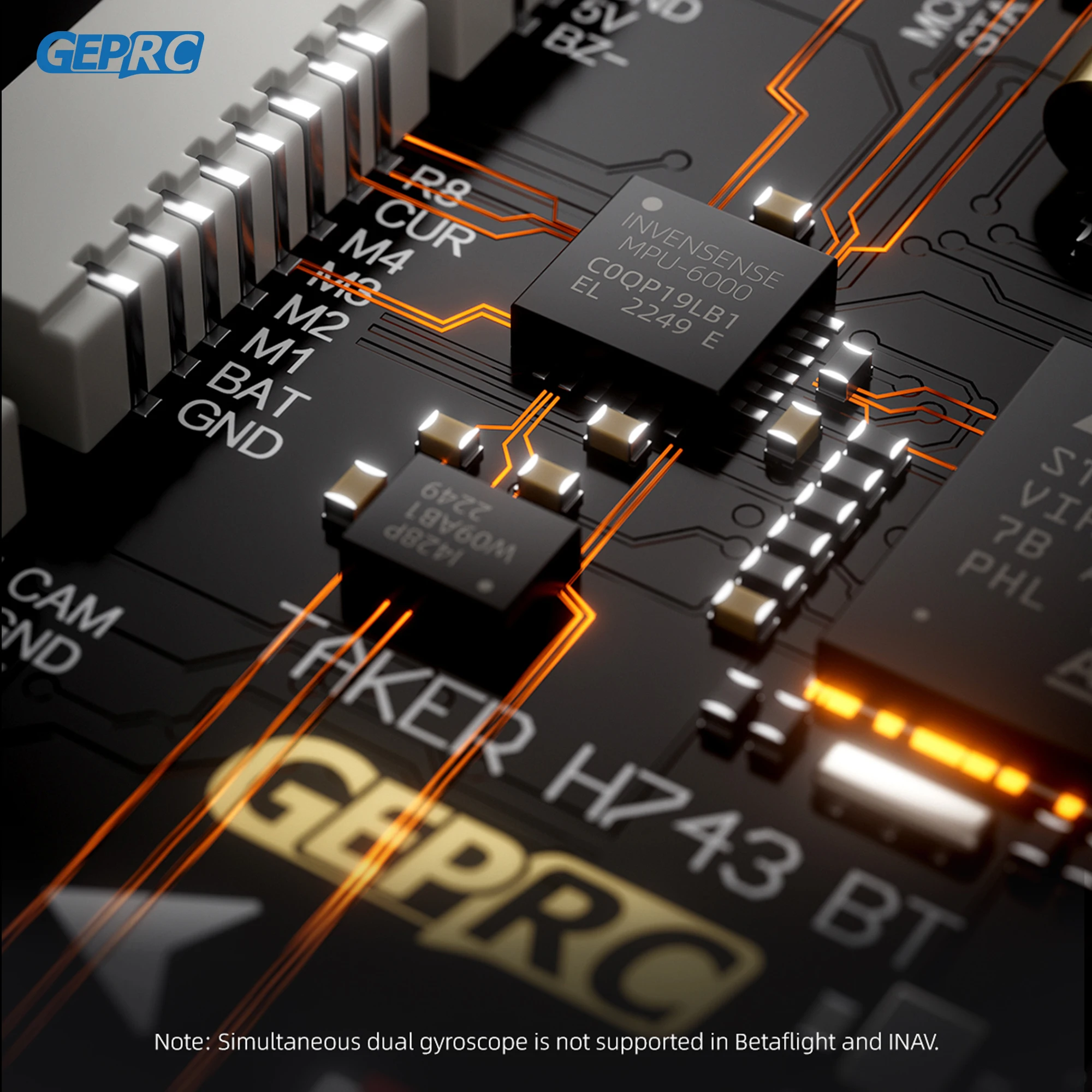 GEPRC TAKER H743 BT 32Bit 65A  - Fpv Drone Esc review and price