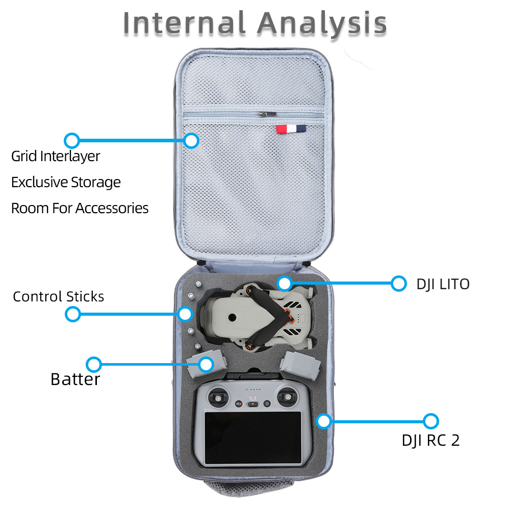 For DJI Lito 1/Lito X1 Portabl - Fpv Drone Bag review and price